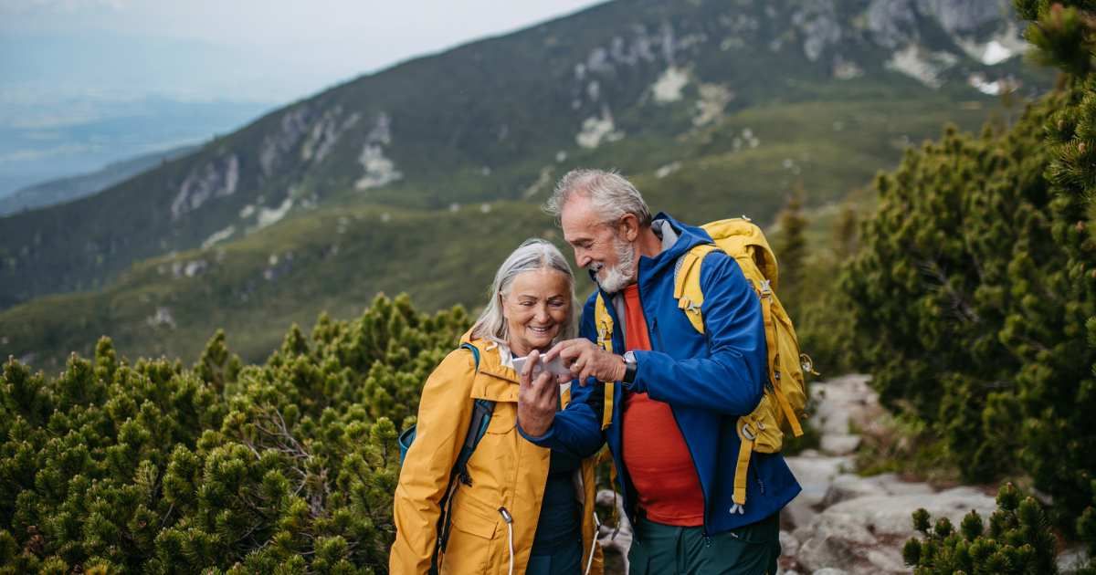 Elderly couple out on solo hike in secluded, rocky terrain. (Representative Cover Image Source: Getty Images| Photo by Halfpoint Images)