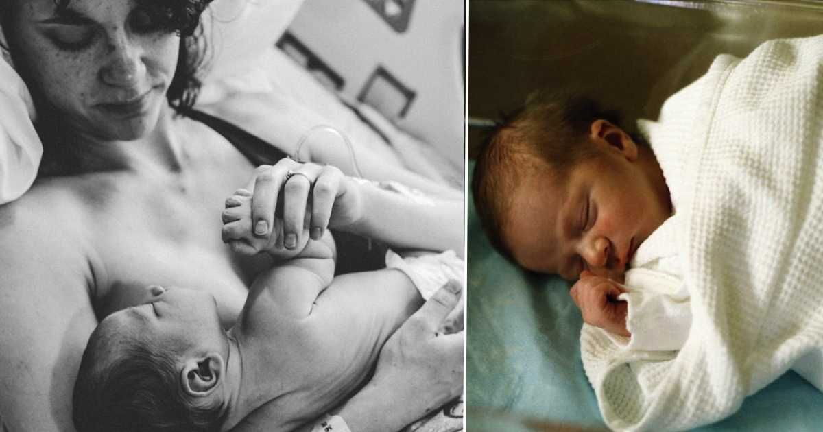 (L) A mom holding her newborn in her arms. (R) A baby resting in a neonatal care room in a hospital.(Representative Cover Image Source: Pexels | left image by Craig Adderley and right by Tom Fisk )