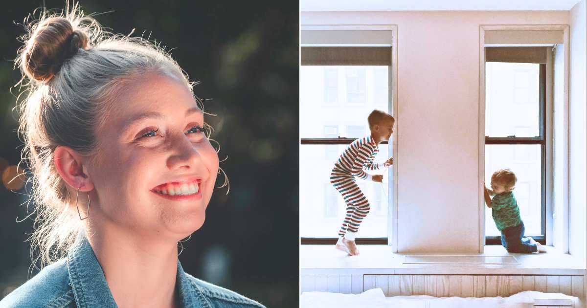 (L) Woman surprised, smiling relieved. (Representative Cover Image Source: Pexels| Expressive Stanley), (R) Brothers playing together at home. (Representative Cover Image Source: Pexels| Jessica West)