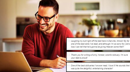 Son Googled 'What do you put in obituary?’ after dad's demise - his hilariously amazing obit went viral instantly