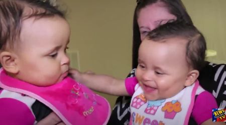 42-yr-old was surprised to learn she was expecting triplets—then doctor's 4 words during delivery changed everything