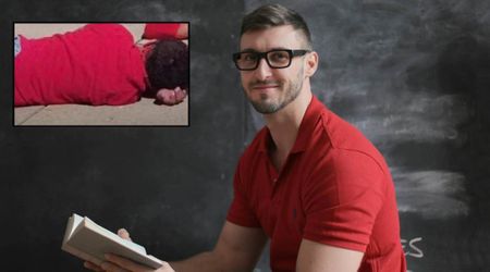 When assistant principal saw student with special needs lying on concrete, he did the unimaginable to comfort the kid