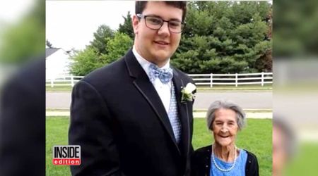 Teen learned grandma had only 6 months to live, so he took her to his high school to give her 'the best gift of her life'