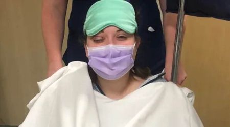Daughter was afraid to look in the mirror after eye-removal surgery—then her mom's response made everything better