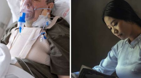 Stoic dad scribbled odd note on his deathbed—his daughter was shocked when stranger deciphered it