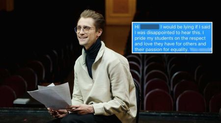 Gay teacher had a mic-drop reply after a mom pulled her kids out of his drama class because of his sexuality