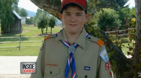 Boy lost in national park used belt buckle to signal and a helicopter landed–he was stunned by pilot's Hollywood identity