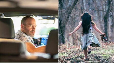 Man saw a distraught stranger running towards his car—he took a closer look at her face and quickly called 911