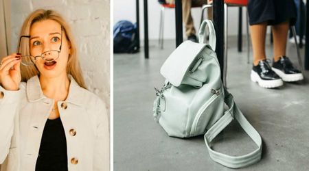 Teacher opened little girl's backpack — then found two adorable eyes staring back at her: 'Mom must've put it in there'