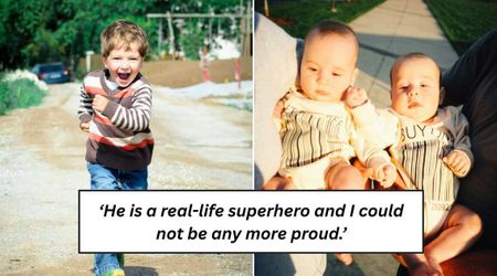 Little boy wanted to save his terminally sick 4-month-old twin brothers — then his selfless act gave their mom 'chills'