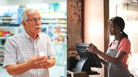 Shaking old man was feeling embarrassed for being slow at check-out—then cashier's response surprised other customers