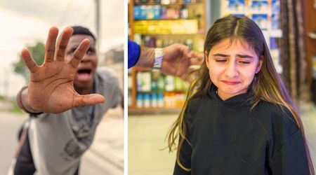 He saw a man yanking an 11-year-old and knew it 'didn't look right'—then she mouthed 2 words and he had to call cops