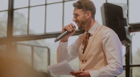 Brother reveals a 20-year-old paintball secret during his best man speech—groom can't believe he is just finding out
