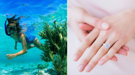 Woman snorkeling loses her wedding ring in ocean, so she swims back—her tenacity led to a miraculous discovery
