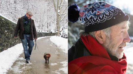  Owner knew something was up when dog started barking constantly on walk — what he did next helped rescue an 86-year-old