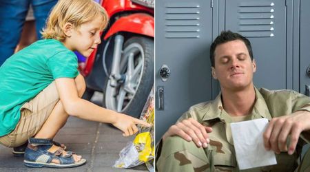Boy found $20 bill in diner parking lot and gave it to a soldier with a note — it completely changed the soldier's life
