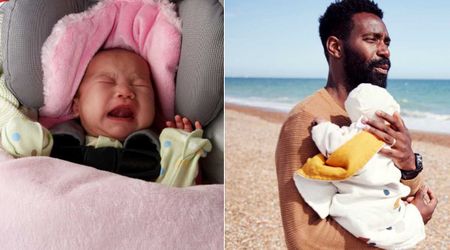 Stranger spotted a baby abandoned by carjacker in scorching heat — then went live on Facebook to find her home