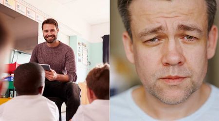 Man barged into third-grade classroom — the teacher broke down in tears after learning his identity
