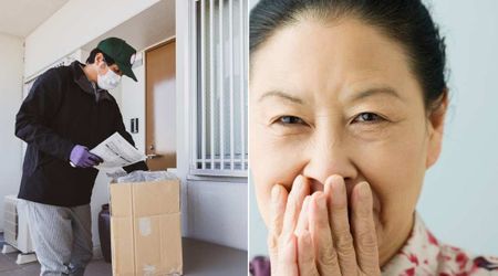 Grandma opens door to take Amazon package and invites deliveryman in—then bursts into tears upon realizing who he is