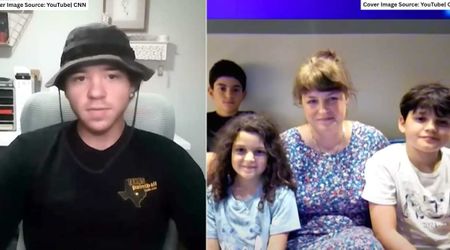 Family was abruptly awakened by a scream at around 4 am—a stranger had just saved their lives from Texas floods