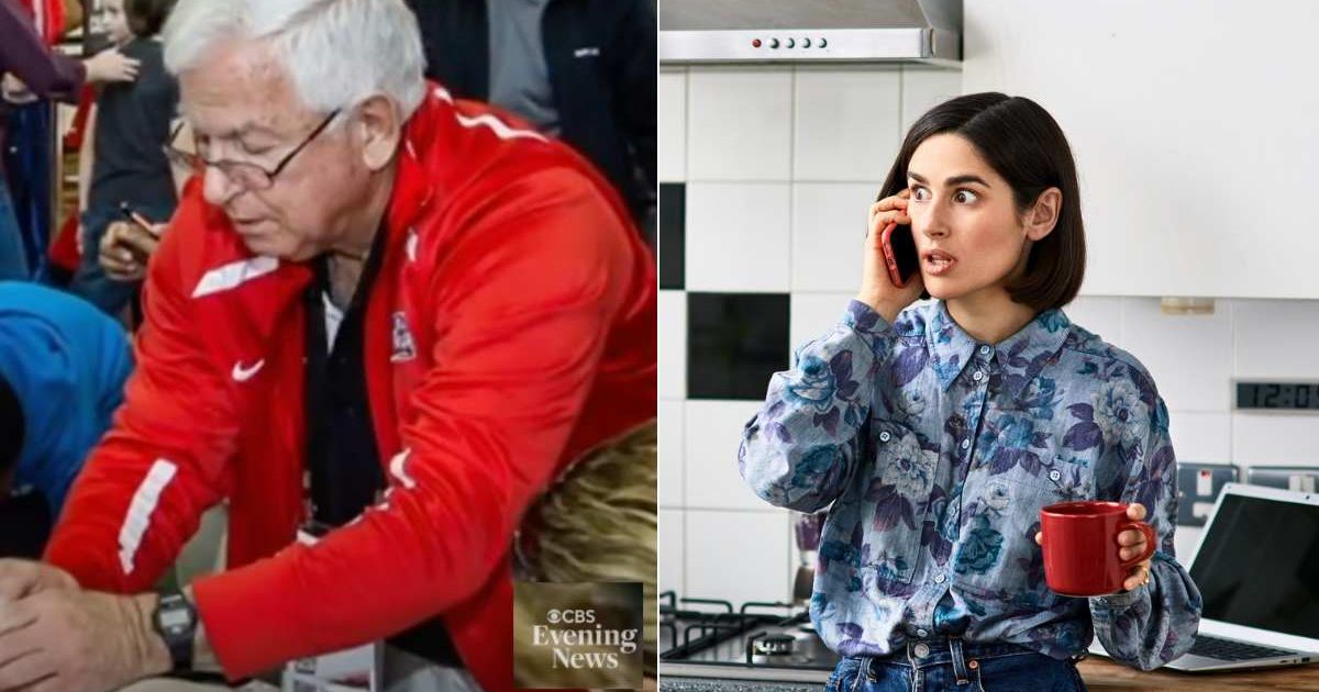 (L) The man talking to someone before his death. (R) A woman receives shocking news on a call. Representative Cover Image Source: YouTube | CBS News; 10'000 Hours