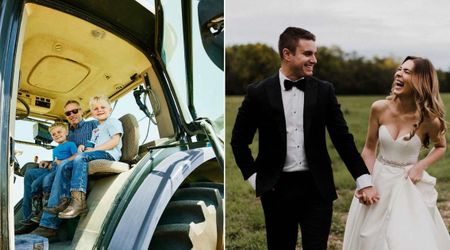 Man wanted to own granddad's tractor but it was already sold—on wedding day, wife gave him the surprise of a lifetime