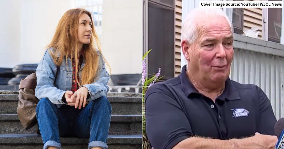 (L) Young student feeling hopeless and distressed. (Representative Cover Image Source: Getty Images| jockermax), (R) Mike Horn speaks in interview after surprising student. (Cover Image Source: YouTube| WJCL News)