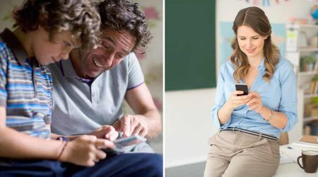 Father reads an 'unexpected' email from his son's teacher and the little boy can't hide his pride
