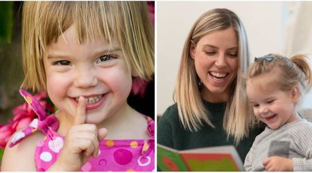 Toddler promised mom that she smiled for the school picture—the results made her a local celebrity
