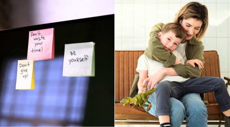 10-year-old noticed mom and dad leave each other cute notes—then he left a note for mom that left her tearing up