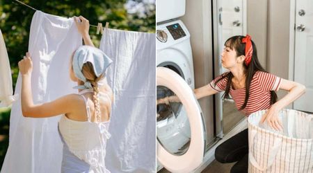 Woman's time-saving life hack for hanging her washing out to dry is becoming the new normal