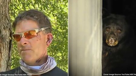 Dad came face-to-face with a giant bear in his kitchen—one overwhelming realization made him fight back 