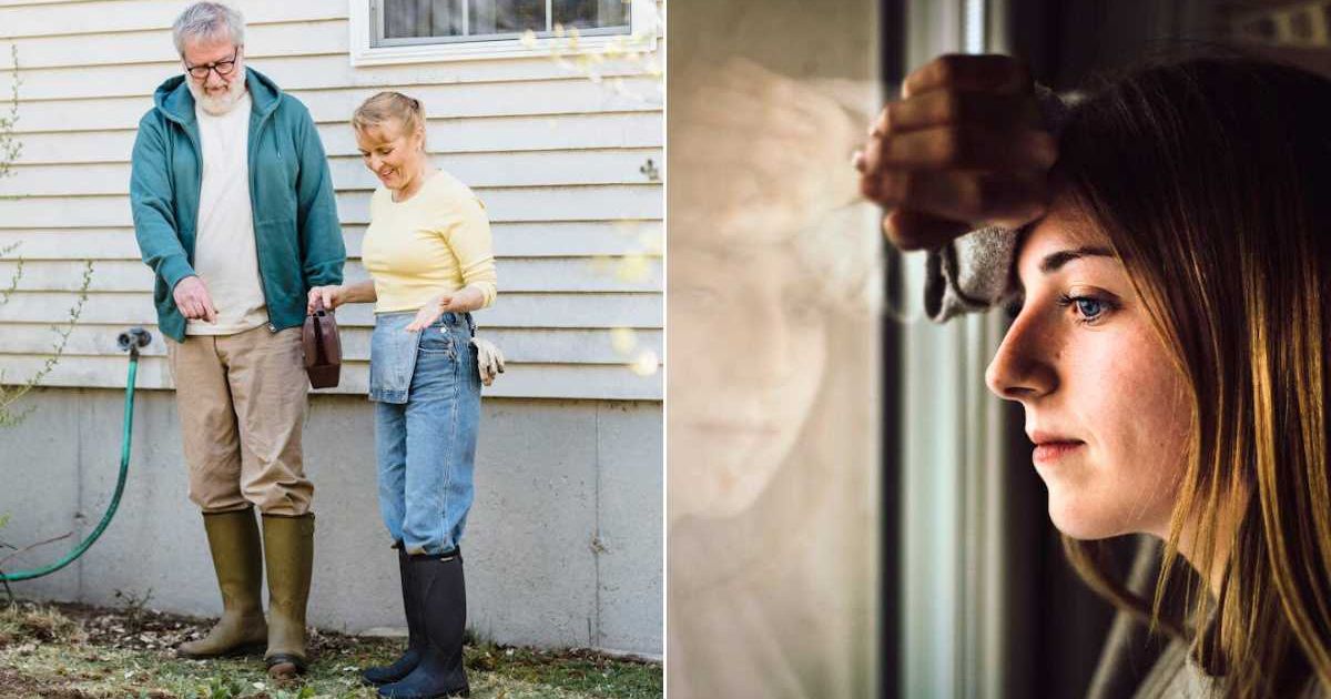 (L) An elderly couple holding hands. (R) A woman looking through her window. Representative Cover Image Source: Pexels | Greta Hoffman; Juan Pablo Serrano