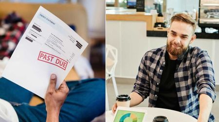 Man on his way to lunch spotted an overdue utility bill on stranger’s door—his response left his colleague speechless