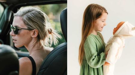 Mom thought 5-year-old daughter was holding a doll in the backseat—within minutes, she realized how wrong she was