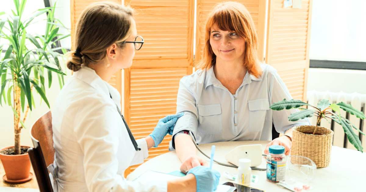 Middle-aged woman getting checkup and consultation with doctor. (Representative Cover Image Source: Pexels| Anthony Shkraba)