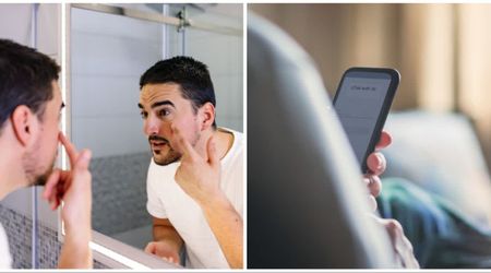 Man thought he had dirt in eye—until a selfie to his wife revealed it was something dangerous