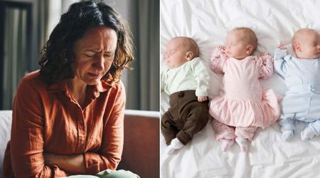 Woman rushed to hospital thinking she had kidney stones—ends up walking out with newborn triplets