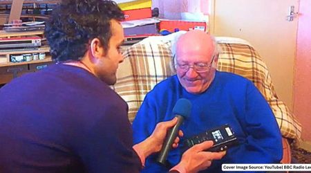 Elderly man was heartbroken when late wife's 20-year-old voicemail was erased. A 10-member crew raced to recover it