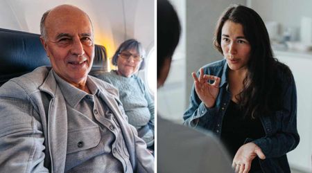 Blind and deaf passenger on the flight desperately wanted to ask for water but couldn't — until a little girl stepped up