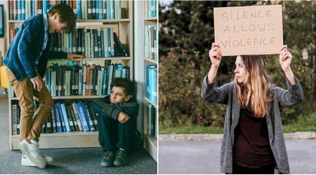 Authorities kept ignoring kids getting bullied at school every day — until one parent stood outside with a sign