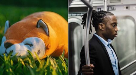 Woman won a plush corn dog and gave it to a stranger on train—his response was more than she ever expected