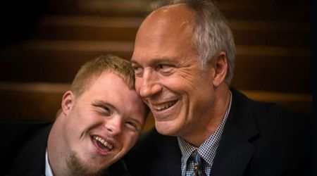 People often say ‘I’m sorry’ to dad when they learn his son has Down Syndrome—but his perspective is a game-changer