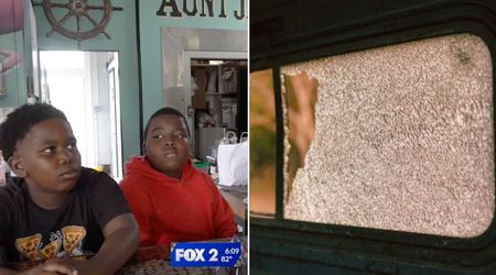 Boys found their neighborhood ice cream shop closed with a shattered window—their next move ended up saving the owner