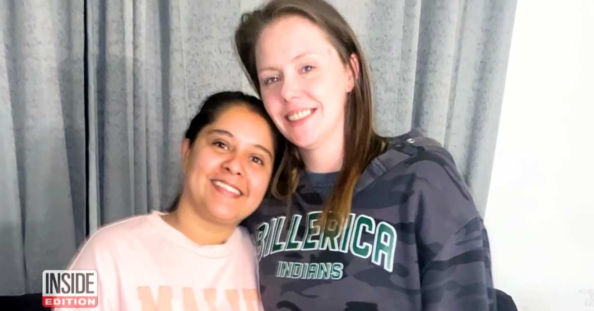 (L-R) Zayra Mendoza with good Samaritan Ariel Naylor who saved her from attempted kidnapping. (Cover Image Source: YouTube| Inside Edition)