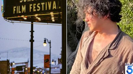 Actor was visiting Los Angeles for film festival—had no idea he would turn into a real-life hero for locals