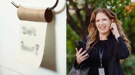 7-year-old penned sweet message on toilet roll—35 years later, a stranger's message about her note gave her 'goose pimples'