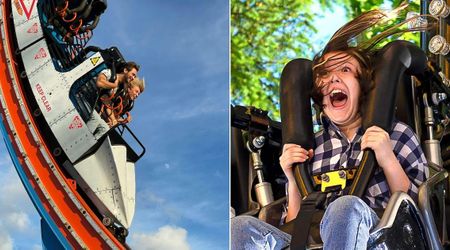 Couple on 75-mph roller coaster heard girl's scream after her seat belt came off. They had just seconds to save her