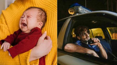 Police officer rushes to call of 9-month-old baby choking on food — forced to take extreme measures to save baby just in time 