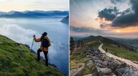 Lost hiker with dying phone feared the worst as the sun started to set. Then he spotted a stack of rocks that ended up saving his life